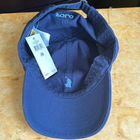 New, authentic cotton Polo Ralph Lauren adjustable cap OSFA NWT - Picture 7 of 7